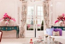 Фото - Розовая гостиная: особенности дизайна интерьера