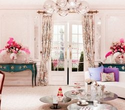 Фото - Розовая гостиная: особенности дизайна интерьера